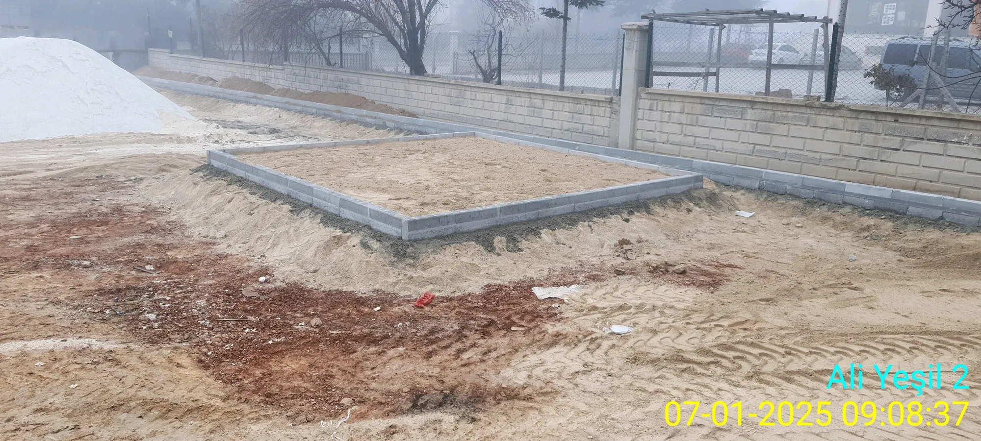 Prefabrik Bina, Villa Çevre Düzenleme Yapım İşi