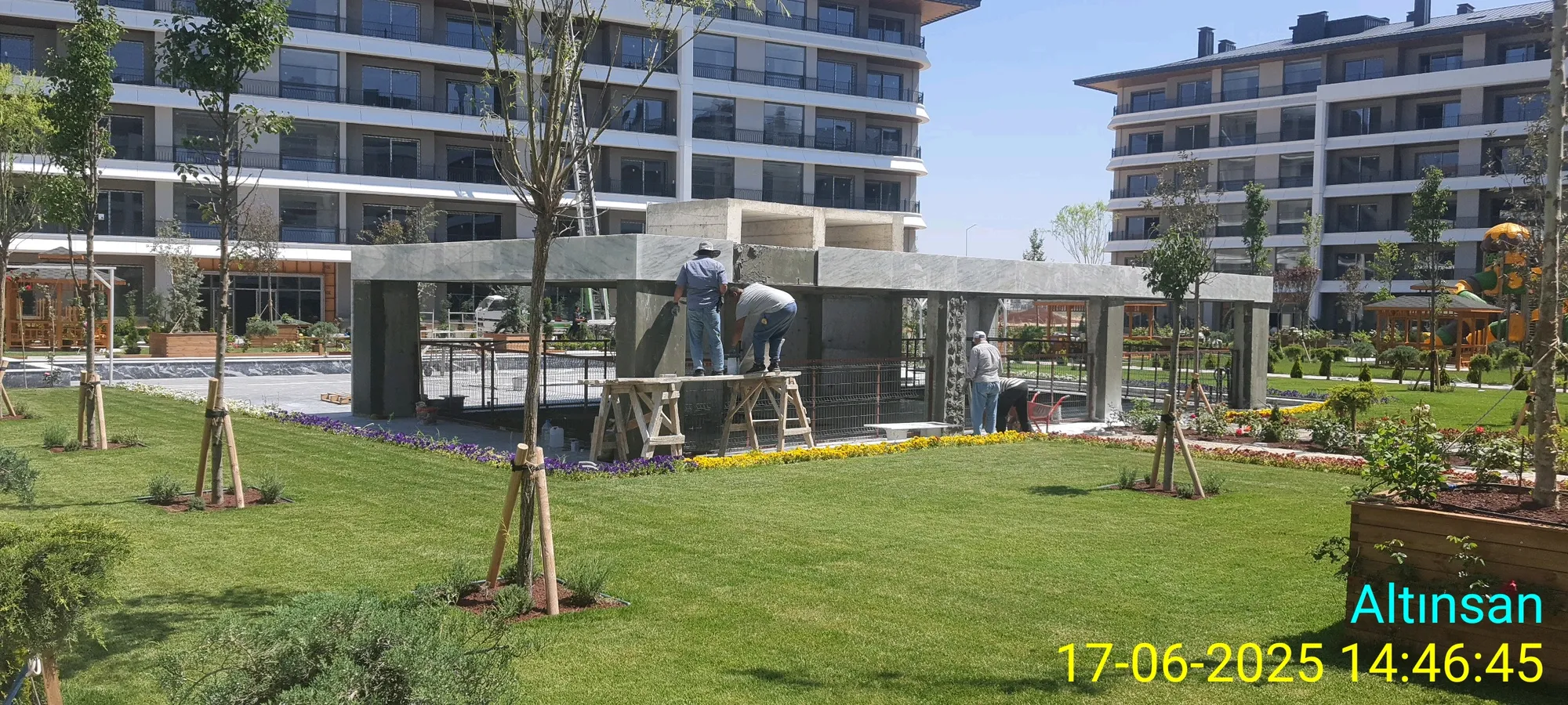 Altınsan Proje Konutlarında Peyzaj Çalışmaları Galeri 9